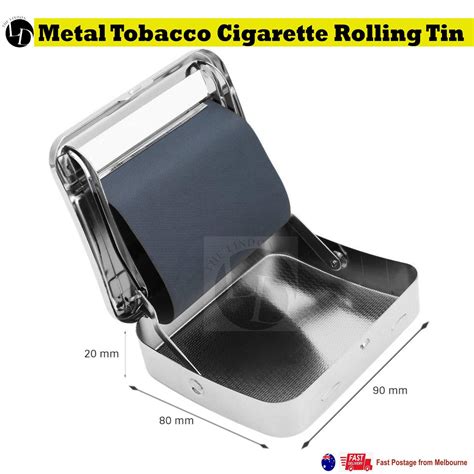 lerich metal automatic cigarette tobacco roller roll rolling machine box|rolling machine tobacco box.